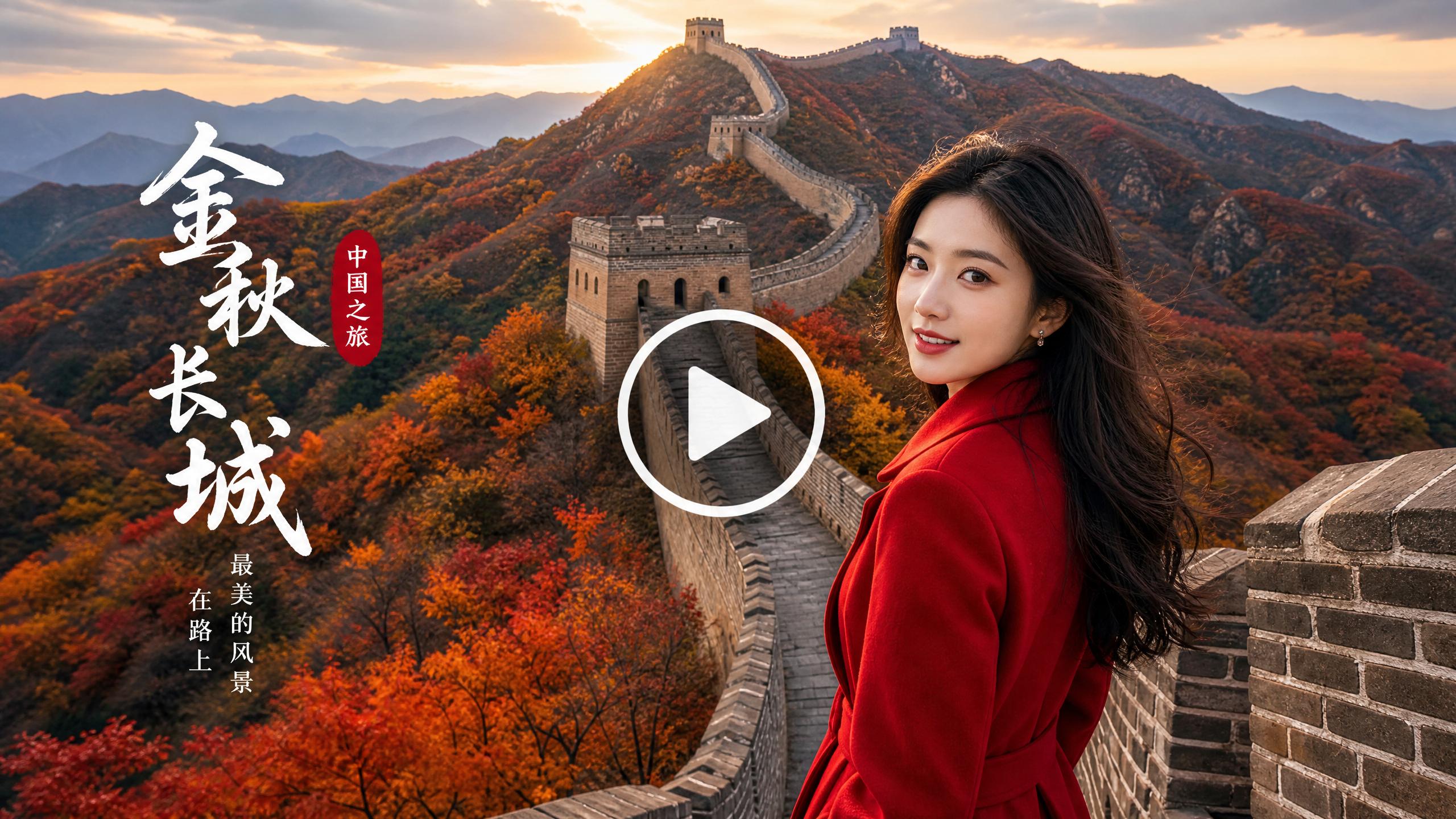 福利导航 - 金秋长城旅行视频